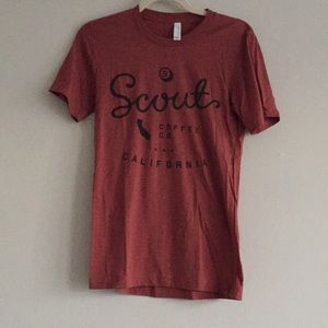 Brand new Scout Coffee Tee